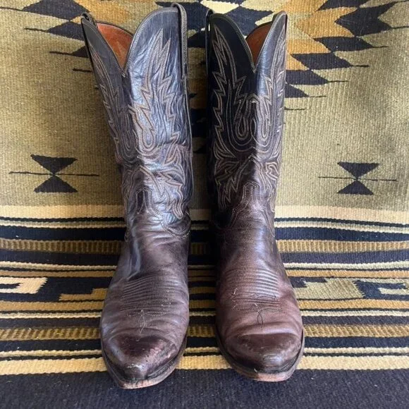 Lucchese | Shoes | Lucchese Mad Dog Goat Brown Leather  display picture 1
